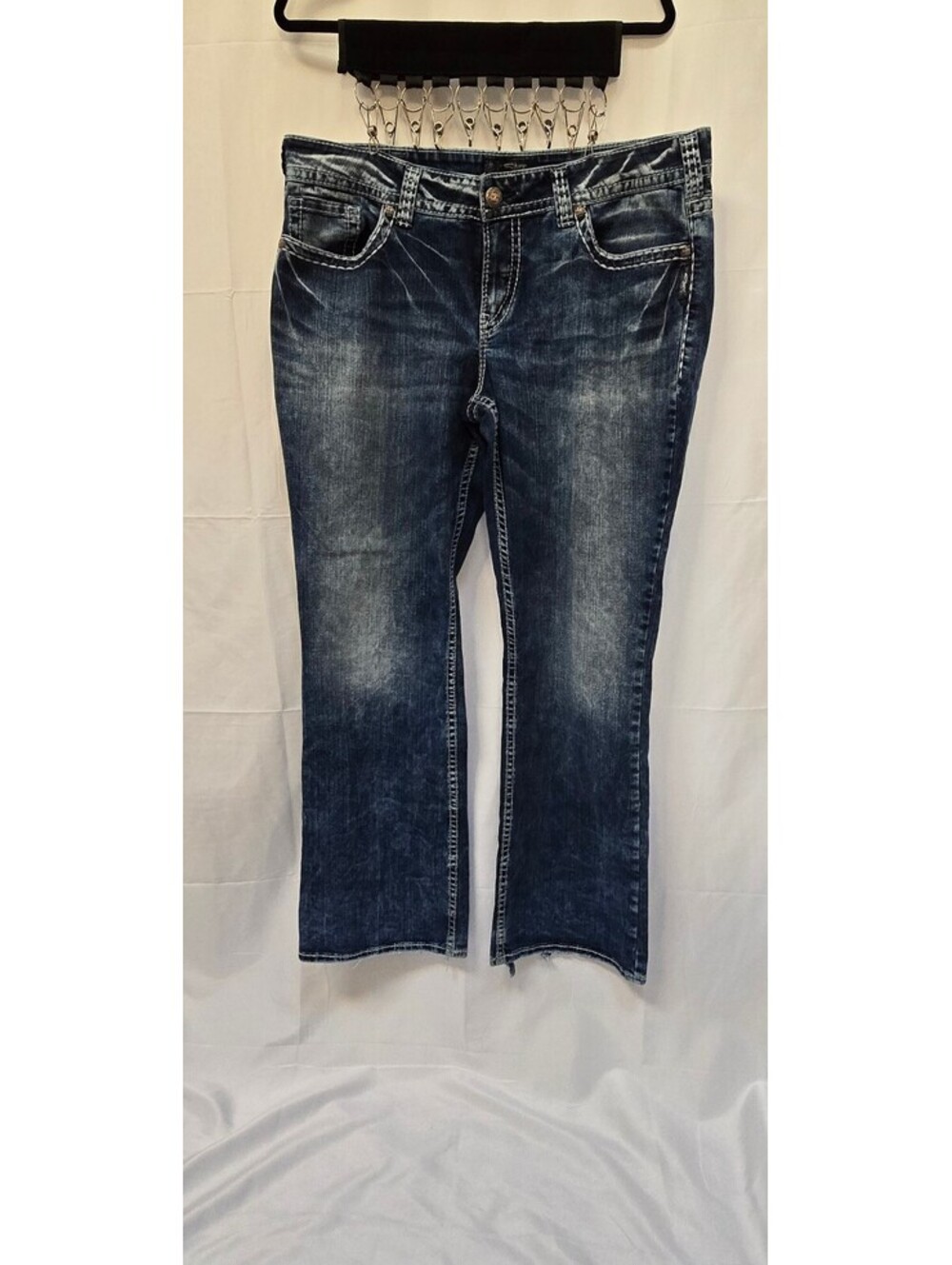 Silver Jeans Co Suki Mid Boot Jeans Size 18 L33 Y2K